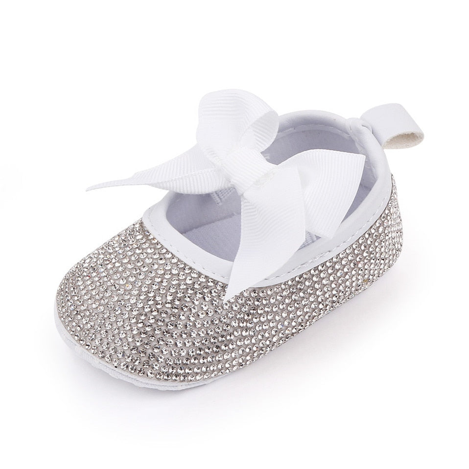 Sapato Pedras sapatos Loja Click Certo Strass 0-6 Meses 11cm