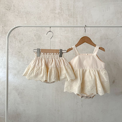 Conjunto Vintage Beige