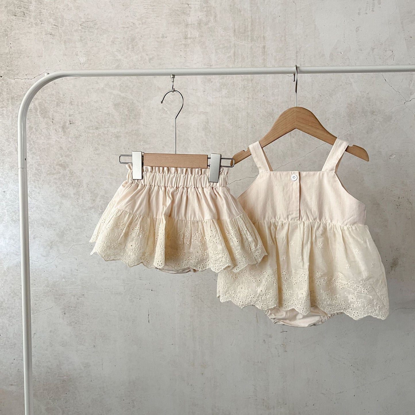 Conjunto Vintage Beige