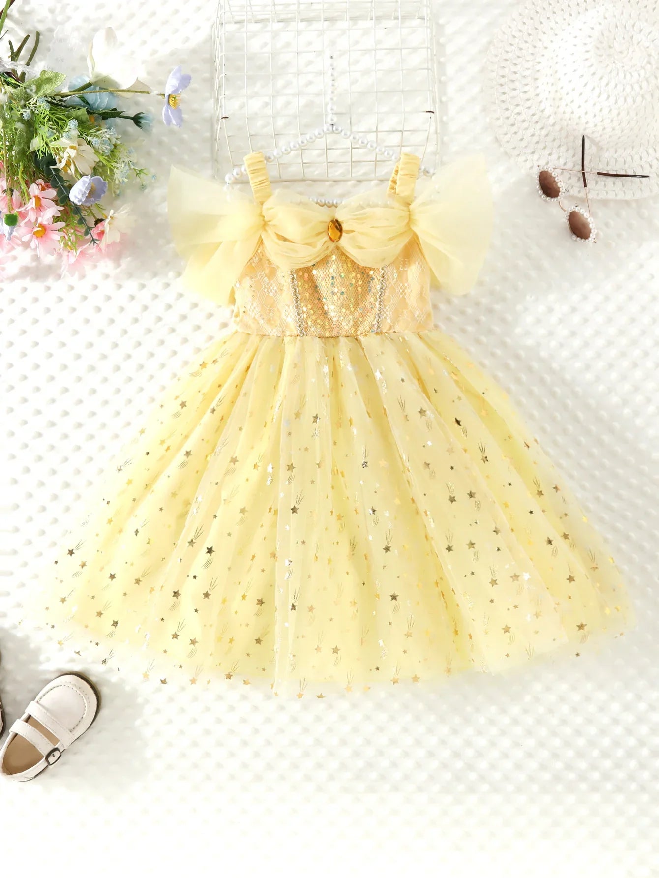 Vestido  Estrellitas Princesa Bella