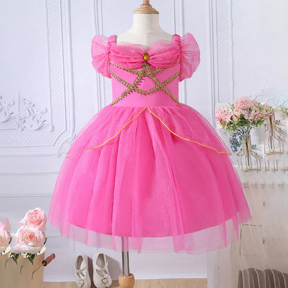 Vestido Princesa  Aurora con Tul