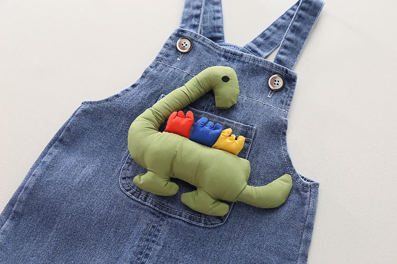 Conjunto de babero de dinosaurio 3D