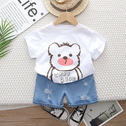 Conjunto con Camiseta Oso