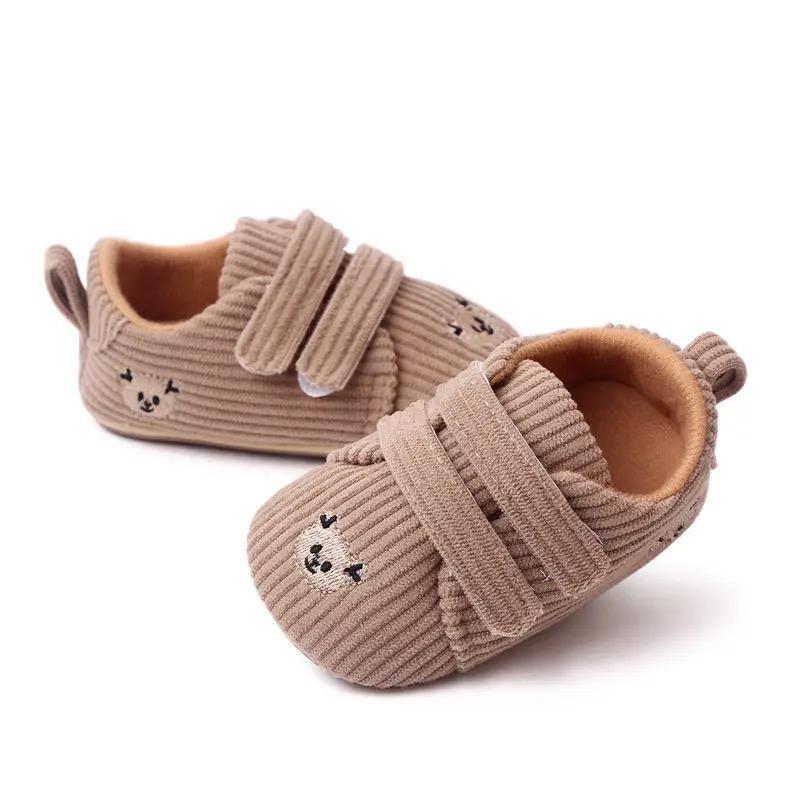 Zapatos Teddy Dobles Con Velcro