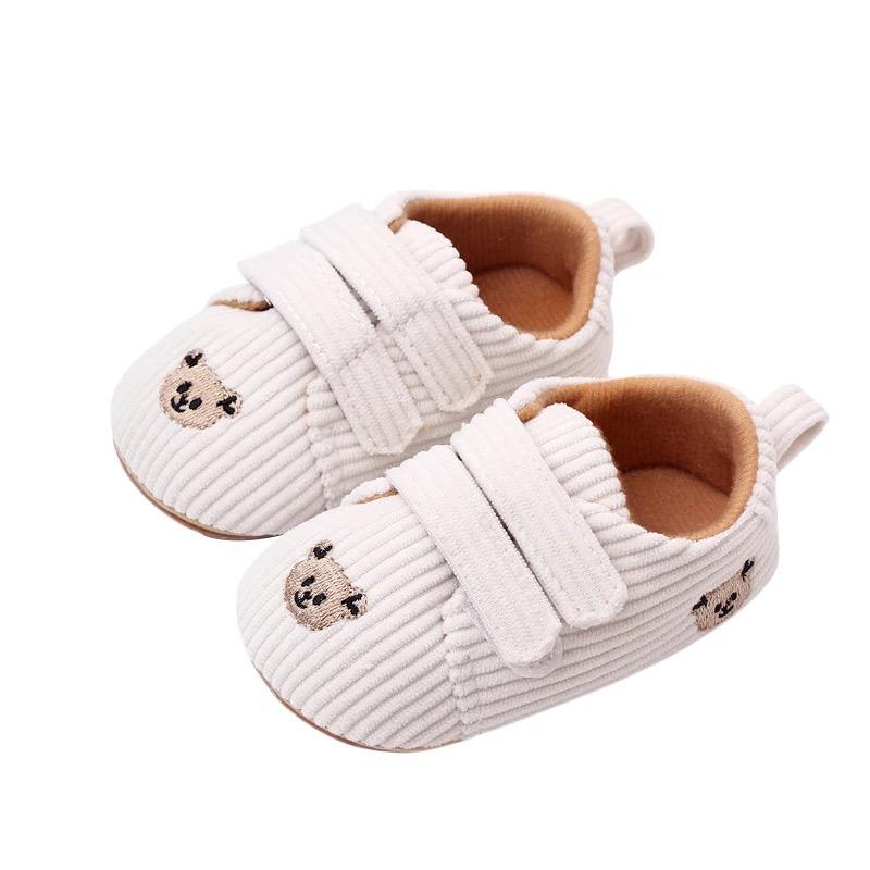 Zapatos Teddy Dobles Con Velcro