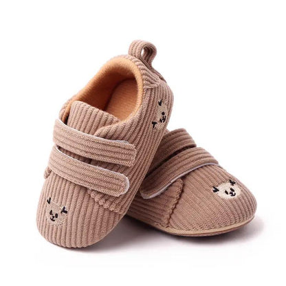 Zapatos Teddy Dobles Con Velcro