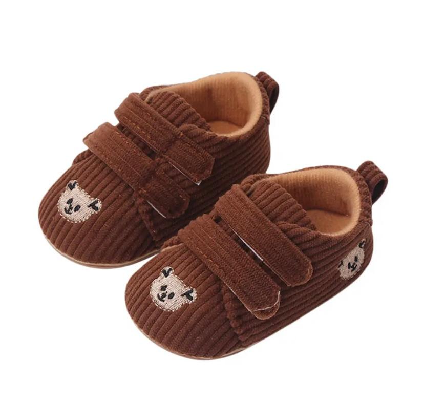 Zapatos Teddy Dobles Con Velcro