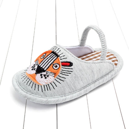 Chinelo de Bichinhos Chinelo Loja Click Certo Tigre 0-6 Meses 11cm 