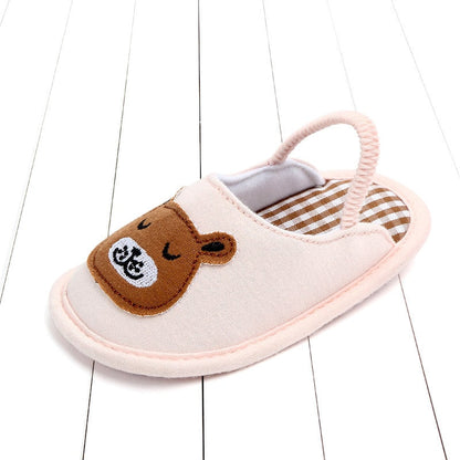 Chinelo de Bichinhos Chinelo Loja Click Certo Urso 0-6 Meses 11cm 