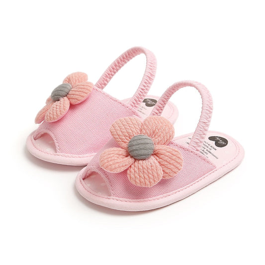 Chinelo Flores Chinelo Loja Click Certo Rosa 0-6 Meses 11cm 