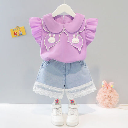 Conjunto Infantil Feminino Coelhinhos 0 Loja Click Certo 