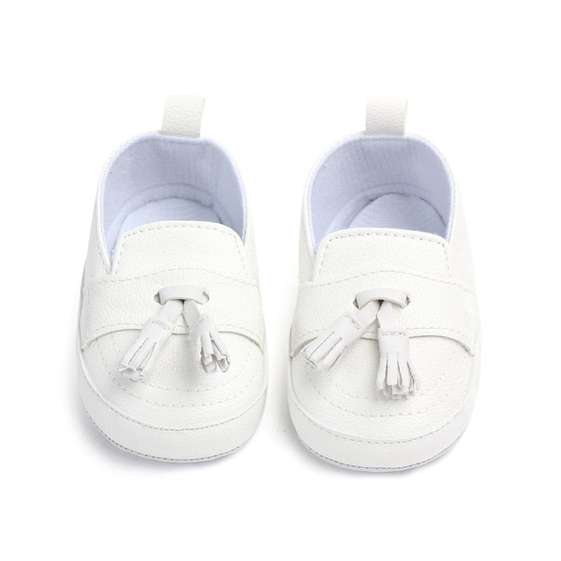 Mocassim Clássico Mocassim Loja Click Certo Branco 0-6 meses 11cm 