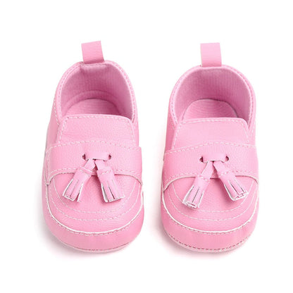 Mocassim Clássico Mocassim Loja Click Certo Rosa 0-6 meses 11cm 