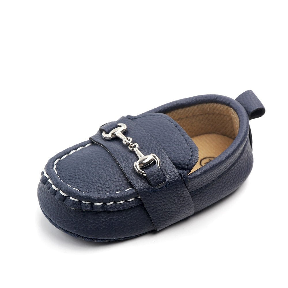 Mocassim Clássico sapato Loja Click Certo Azul 0-6 Meses - 11cm 