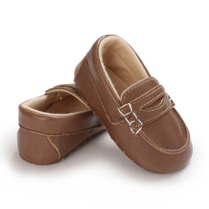 Mocassim Confortável mocassim Loja Click Certo Marrom 0-6 Meses 11cm 