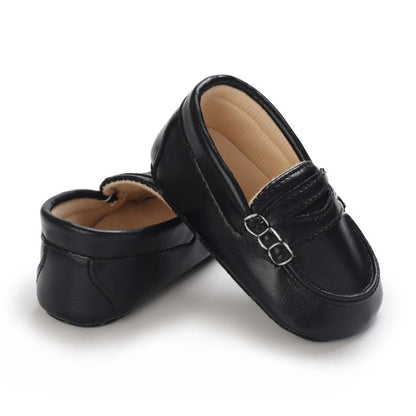 Mocassim Confortável mocassim Loja Click Certo Preto 0-6 Meses 11cm 