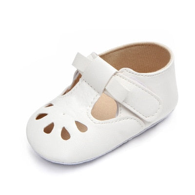 Sandalinha Fofa Sandália Loja Click Certo Branco 0-6 Meses 11cm 