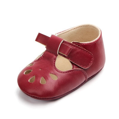 Sandalinha Fofa Sandália Loja Click Certo Vermelho 0-6 Meses 11cm 