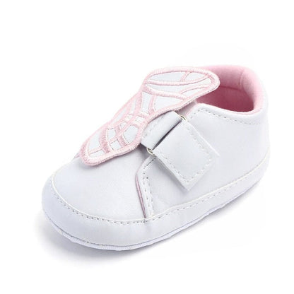 Sapatênis Infantil Feminino Borboleta Loja Click Certo Branco 0-6 Meses 