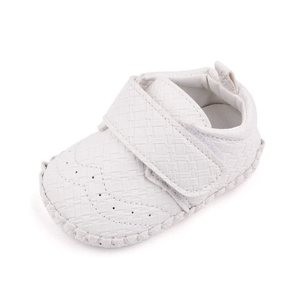 Sapatinho Infantil Velcro Loja Click Certo Branco 0-6 Meses 