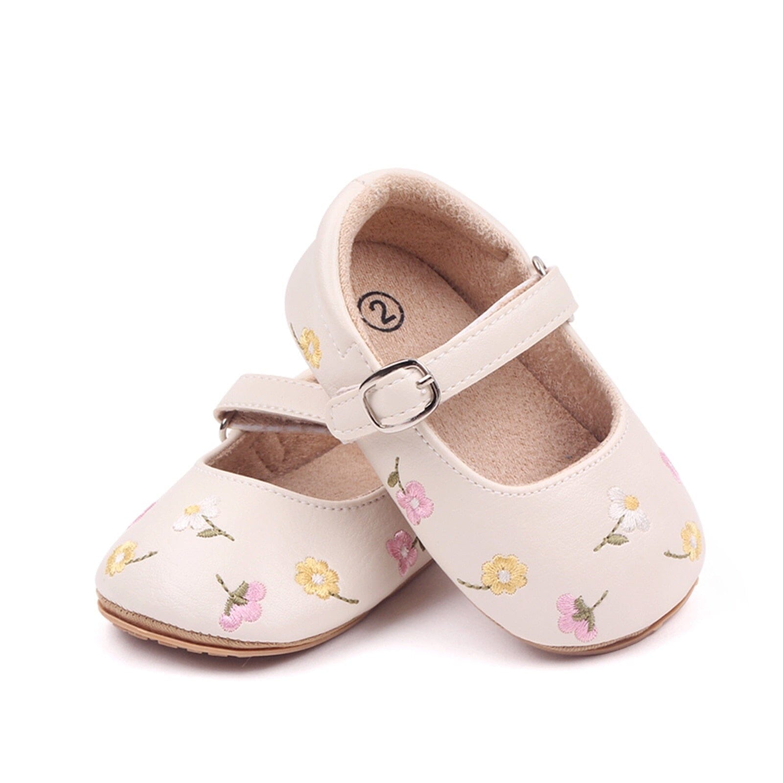 Sapato Infantil Feminino Flor Cintinho Loja Click Certo 