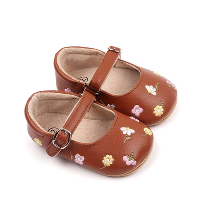 Sapato Infantil Feminino Flor Cintinho Loja Click Certo 