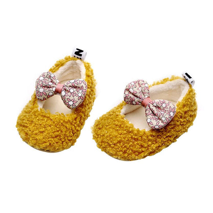 Sapato Lacinho Fofinho Sapato Loja Click Certo Amarelo 0-3 Meses 11cm 