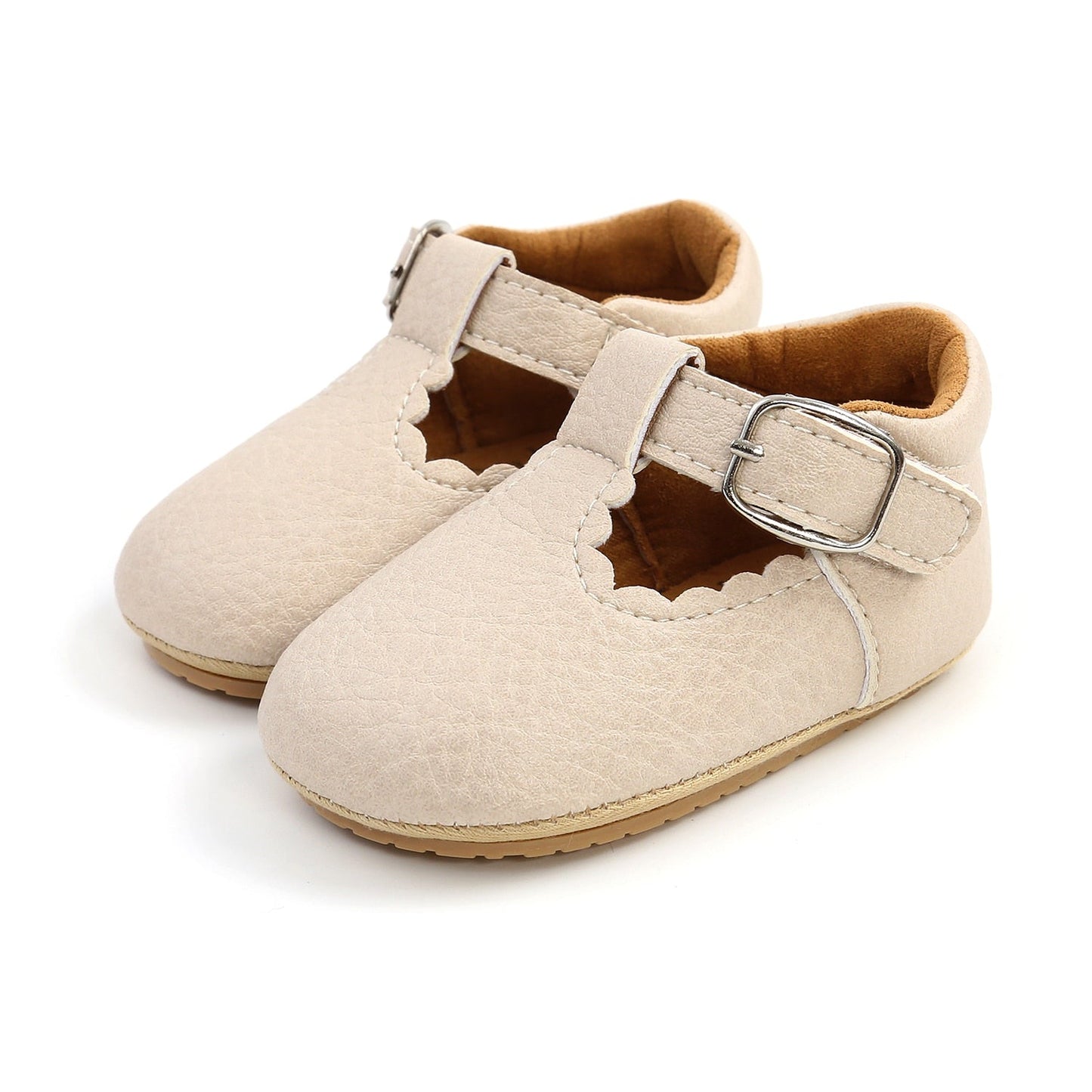 Sapato Soft Sapato Loja Click Certo Creme 0-6 Meses 