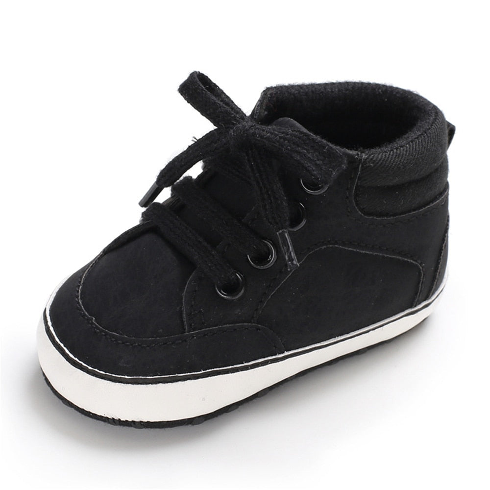 Tênis Sofisticado Moderno tenis Loja Click Certo Preto 0-6 Meses 11cm 