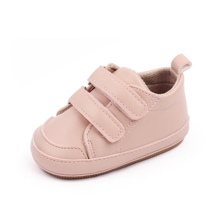 Tênis Velcro Duplo Tênis Loja Click Certo Rosa 0-6 Meses 11cm 