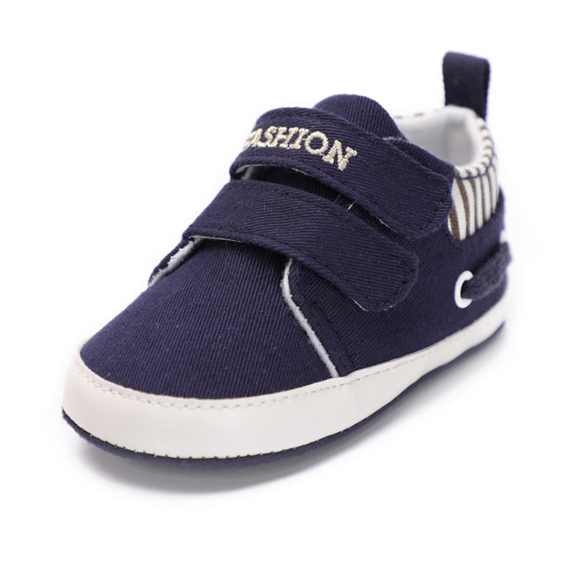 Tênis Velcro Tênis Loja Click Certo Azul 0-6 Meses 11cm 