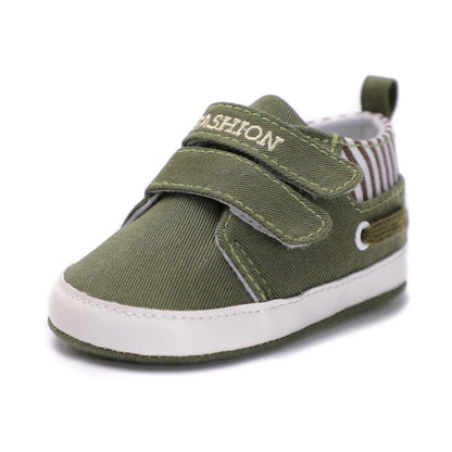 Tênis Velcro Tênis Loja Click Certo Verde 0-6 Meses 11cm 