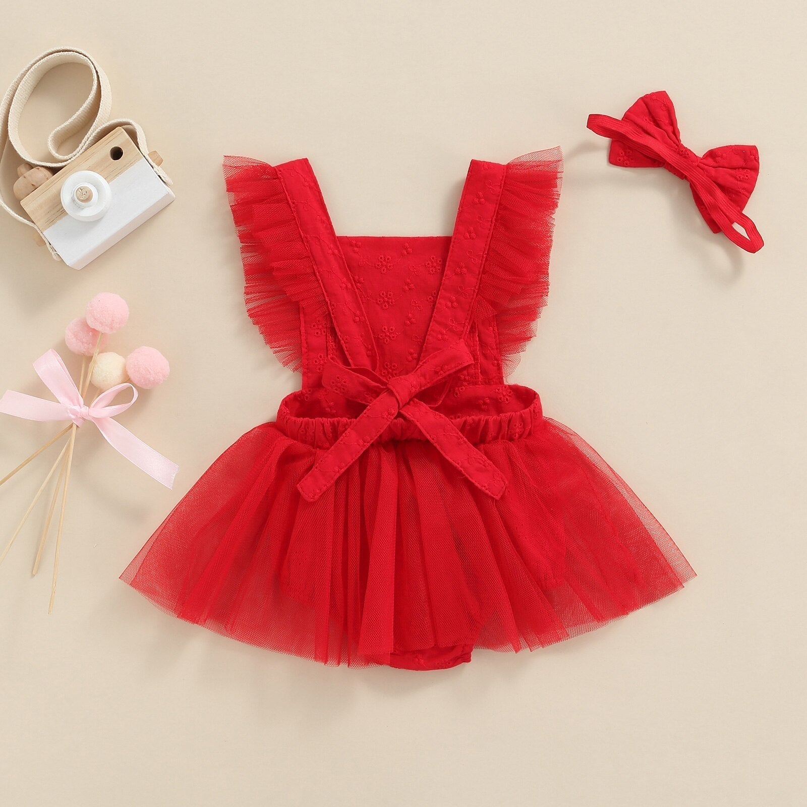 Vestido Infantil Lese + Faixa vestido Loja Click Certo 