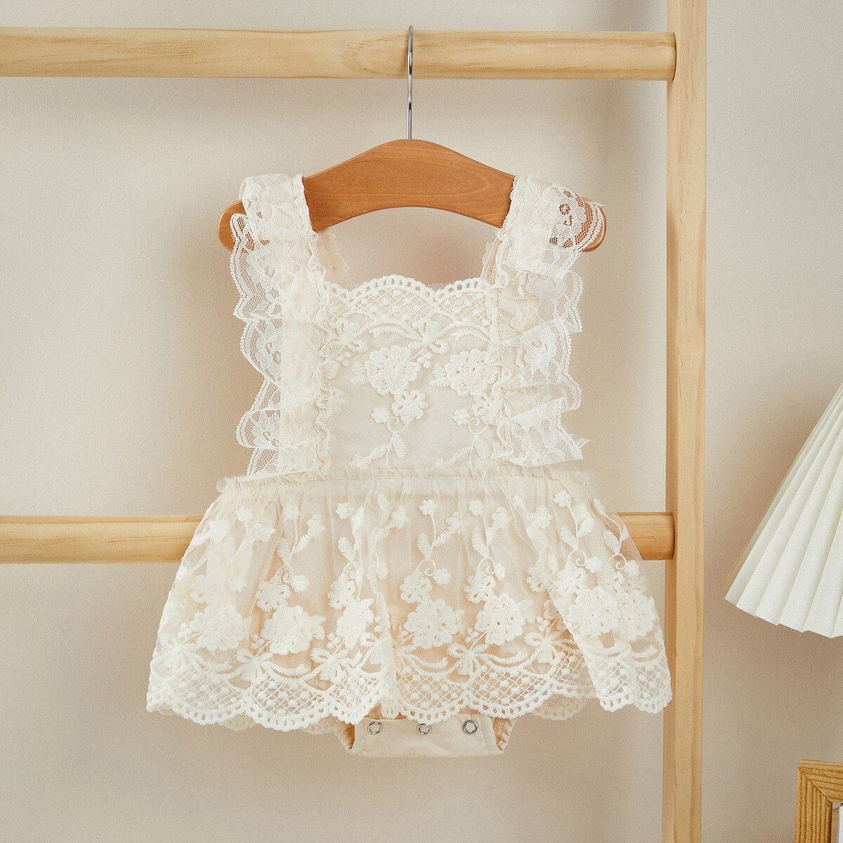 Vestido Infantil Renda e Tule vestido Loja Click Certo 