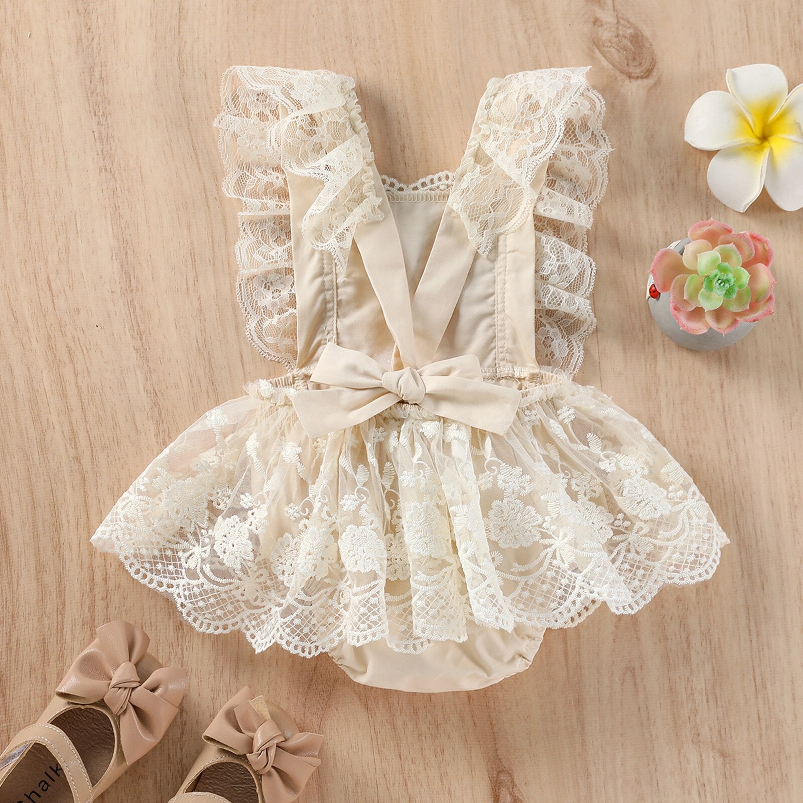 Vestido Infantil Renda e Tule vestido Loja Click Certo 