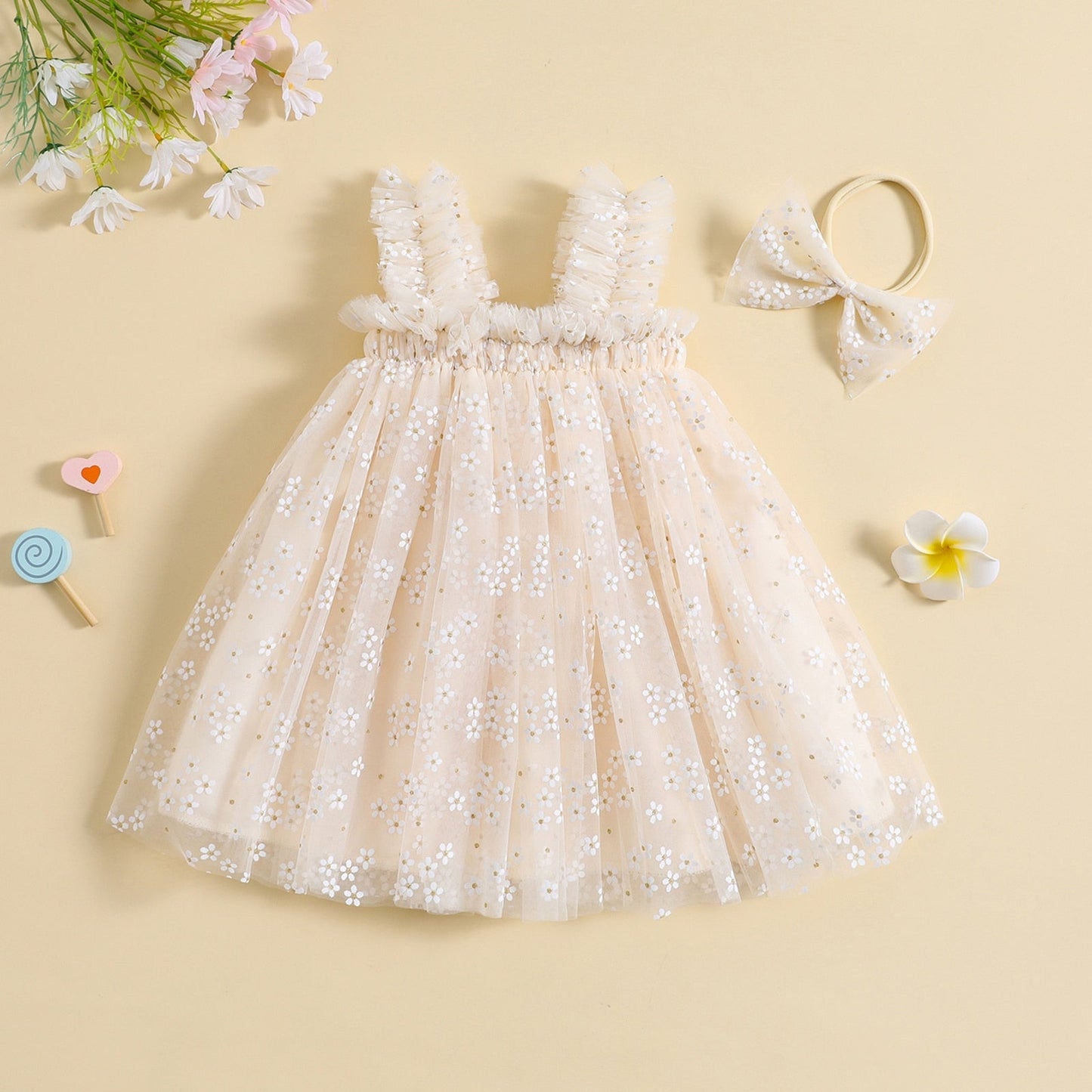 Tulle Dress + Headband