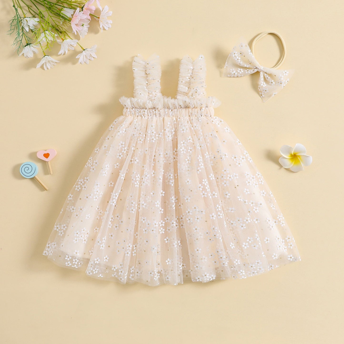 Tulle Dress + Headband