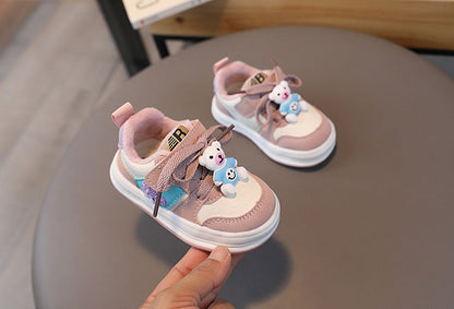 Zapatillas Infantiles Teddy Bear Velcro y Teddy Bear