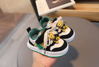 Zapatillas Infantiles Teddy Bear Velcro y Teddy Bear