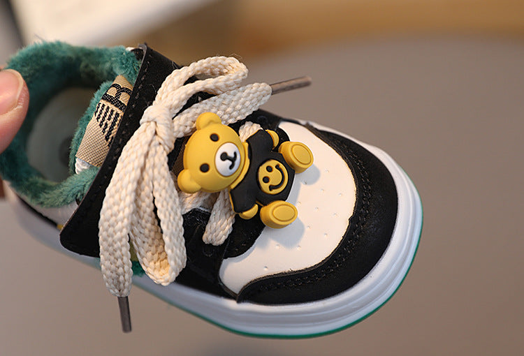 Zapatillas Infantiles Teddy Bear Velcro y Teddy Bear