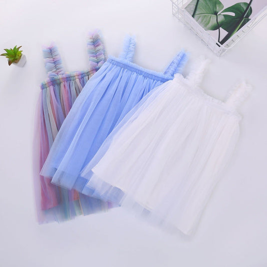 Vestido Infantil Asinha Tule