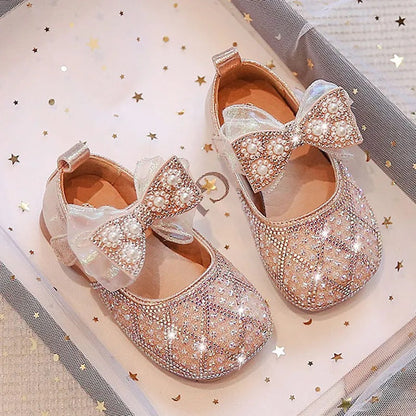 Zapato Infantil Niña Lazo Strass