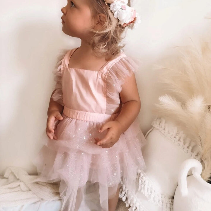 Vestido Body Tule Infantil