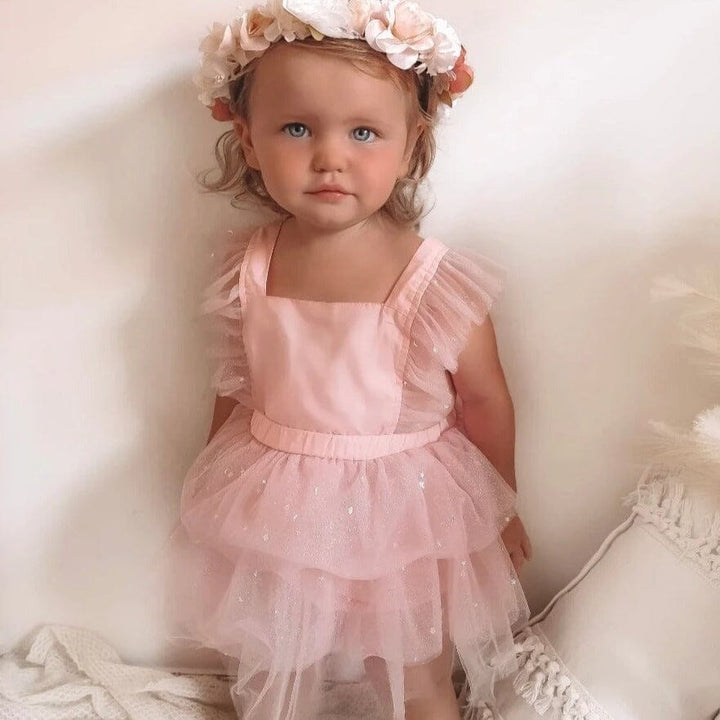 Vestido Body Tule Infantil